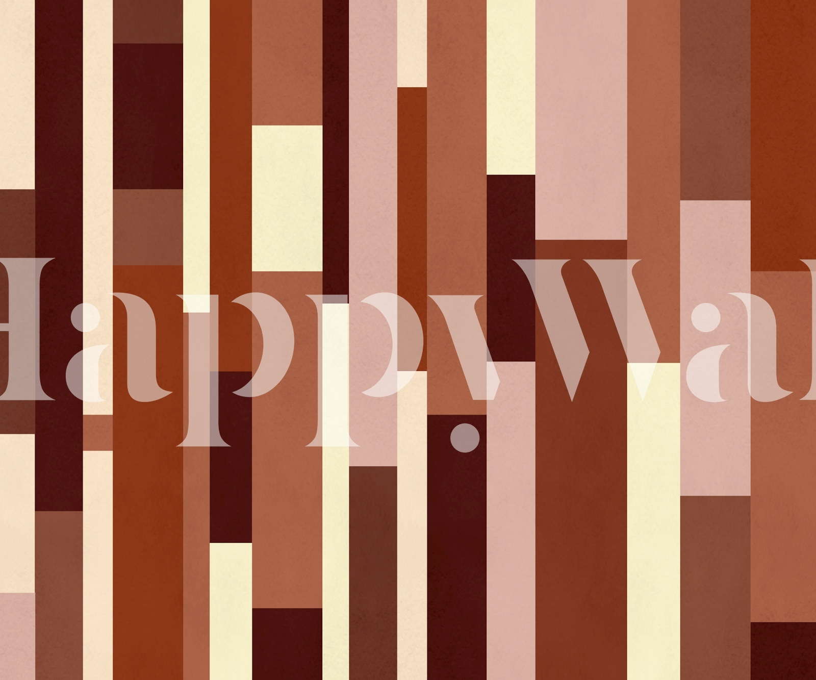 Neutral Abstract Block Wallpaper