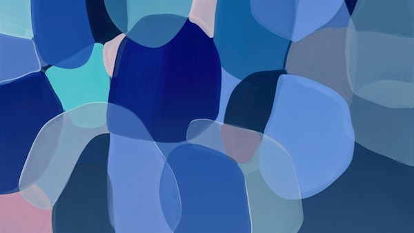 Abstract Blue Lagoon