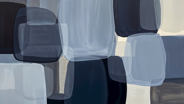 Modern Blue Abstract