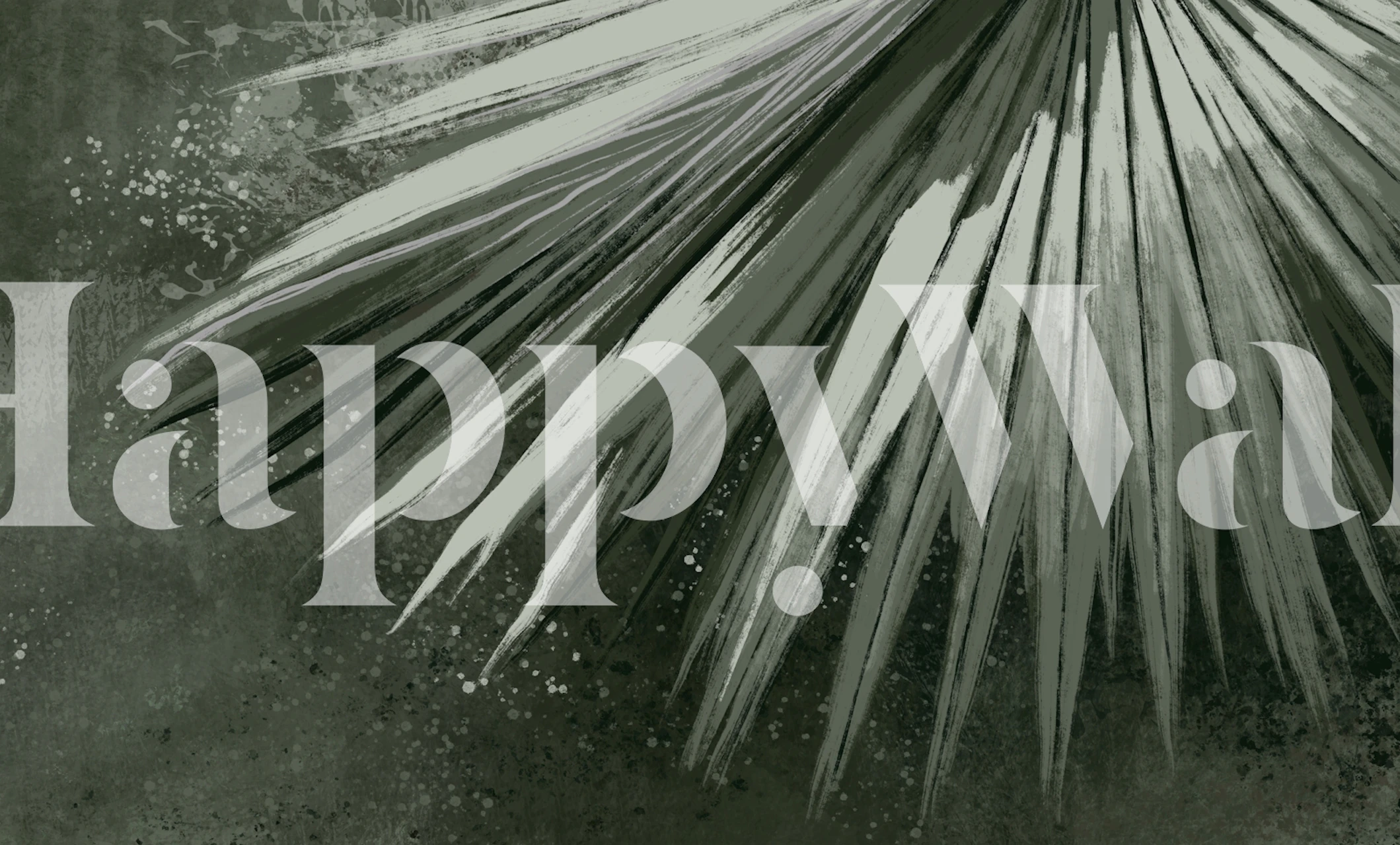 Abstract tropics 6 diseño de papel pintado