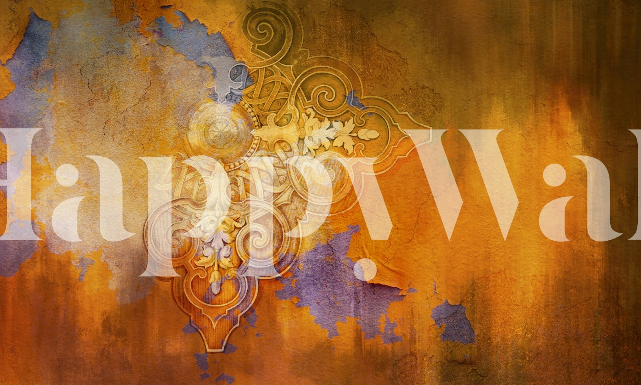 Arabesque 4 tapet i et rum