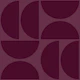 Burgundy Crimson Bauhaus Circles