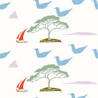 CFA Voysey The Shallop 1 wallpaper