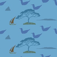 CFA Voysey The Shallop 2 wallpaper