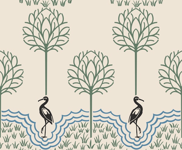 CFA Voysey The Heron original