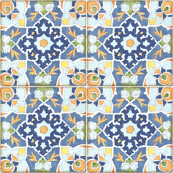 Mediterranean Italian Tiles light