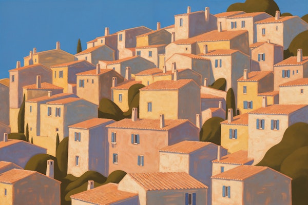 Mediterranean Village View