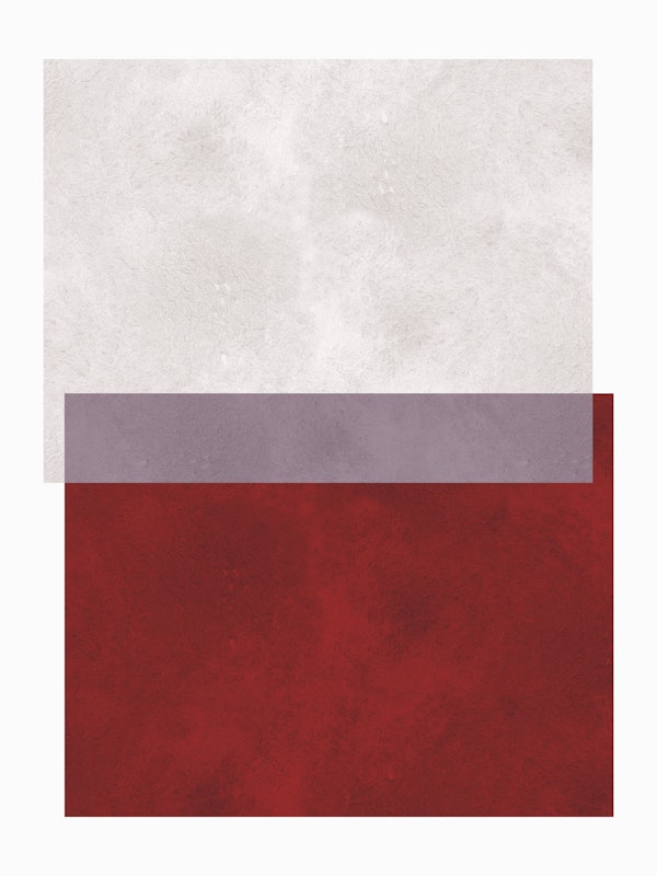 Crimson and Cream Harmony