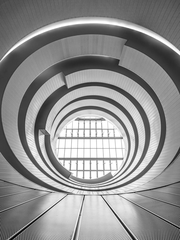 Futuristic Spiral Design