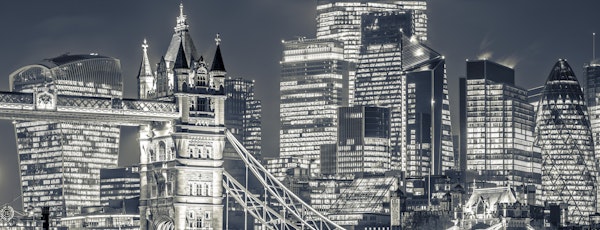 Iconic Urban Nightscape