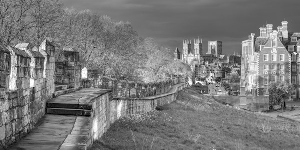 Medieval Cityscape View