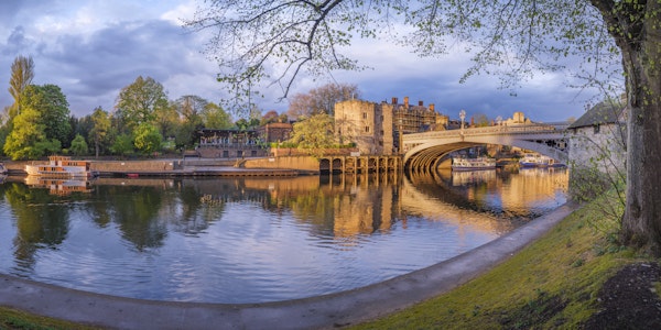 Old Town River Reflection