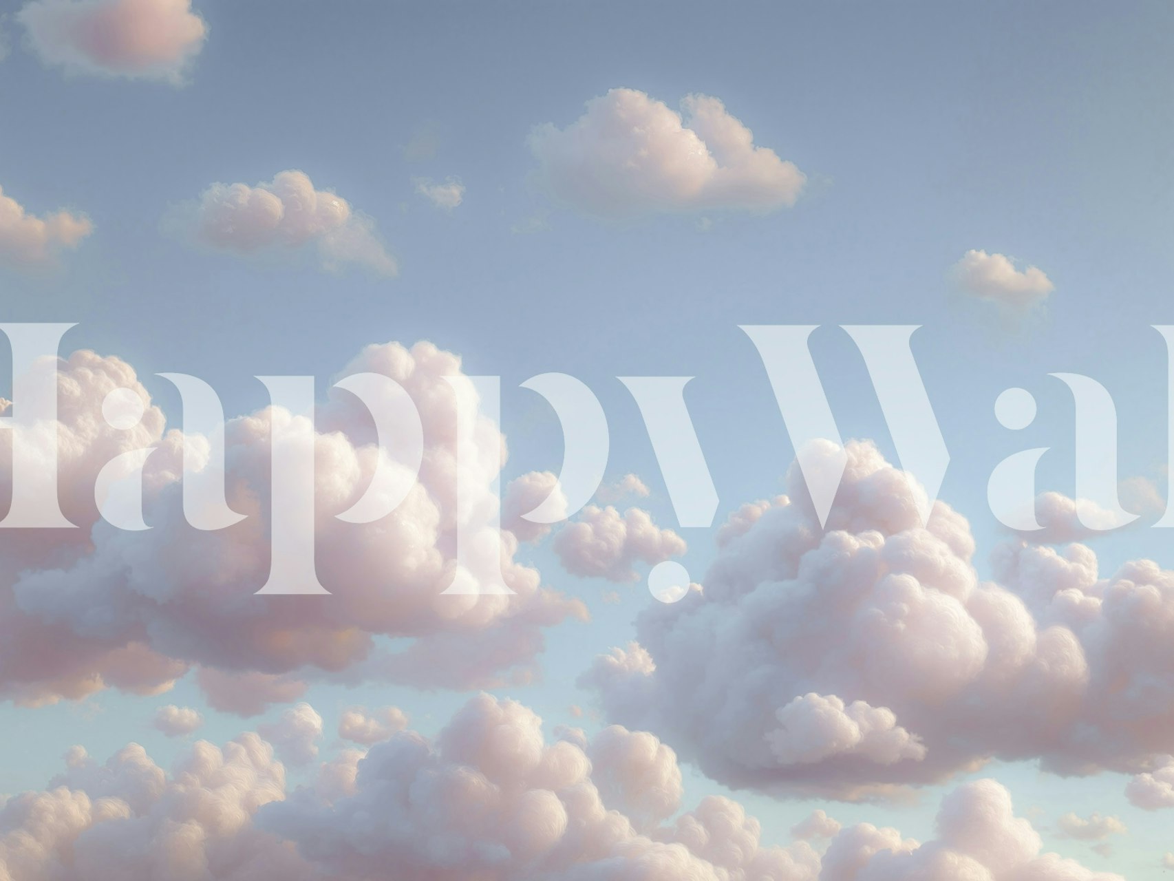 Ethereal Cloud Drift tapeta v místnosti