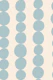 Mid Century Scandi Circles - Warm Blue
