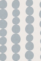 Mid Century Organic Shapes - Warm Blue Grey wallpaper
