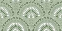 Modern Geometric Art Deco Sage green wallpaper