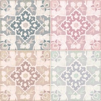 mediterranean italian tiles mix01 carta da parati
