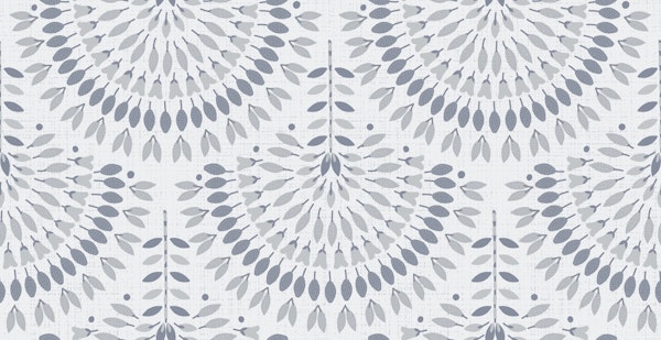 Modern Geometric Art Deco soft grey
