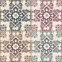 mediterranean italian tiles mix04 carta da parati