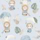 Leo Moon Boy - blue