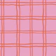 retro check bold pink and red hand drawn