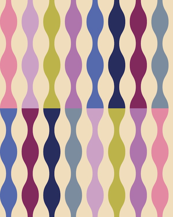 Moody Playful Wavy Lines