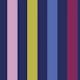 Navy awning stripe with bold dark rainbow