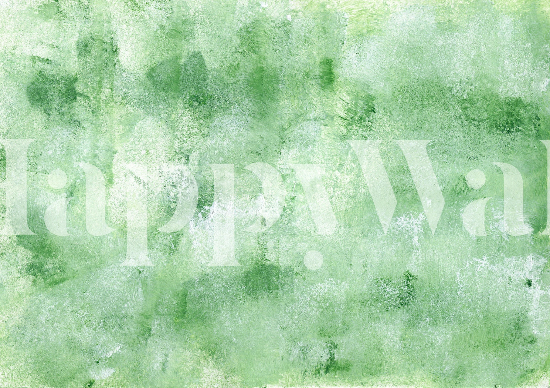 Acrylic texture wallpaper w zielonym i białym