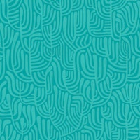 Coral Curve - Turquoise Ocean papiers peint