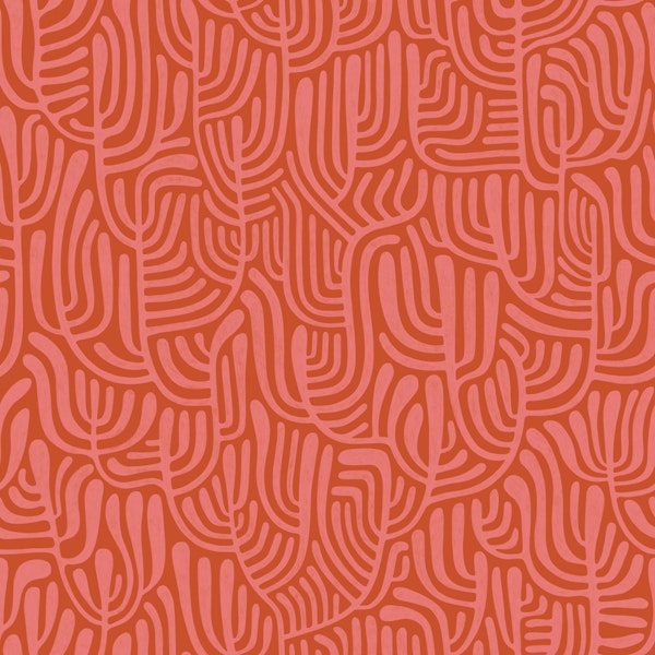 Coral Curve - Sunbaked Orange