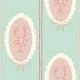 Mediterranean Lobster stripe frames on mint