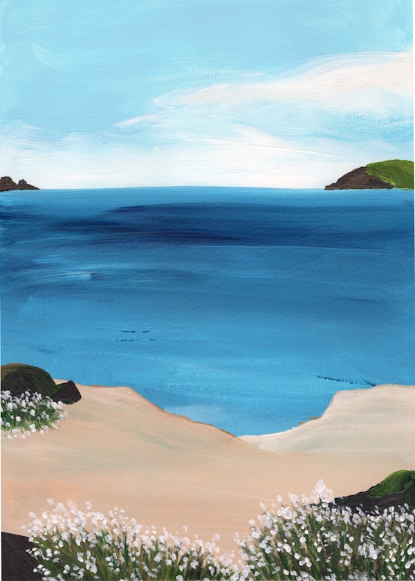 Peaceful Coastal Scene