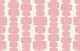 Midcentury Modern Stacked Blocks Pink