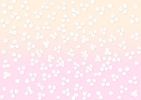 Happy Daisy Vanilla Pink papel de parede