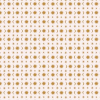 Mustard Suns and Moons wallpaper