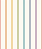 Vertical Stripes Beige Multicolor Boho Bright tapete