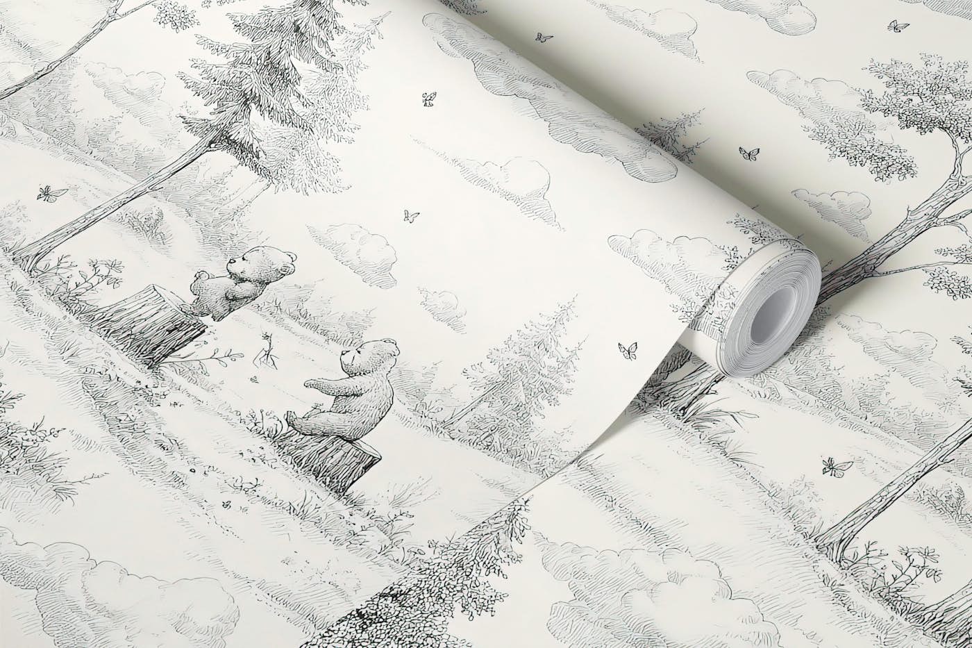 Woodland Whimsy wallpaper roll