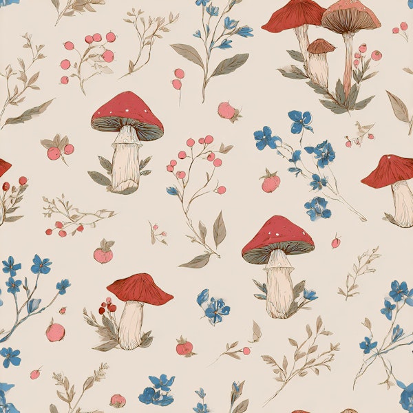 Little Forest Mushrooms