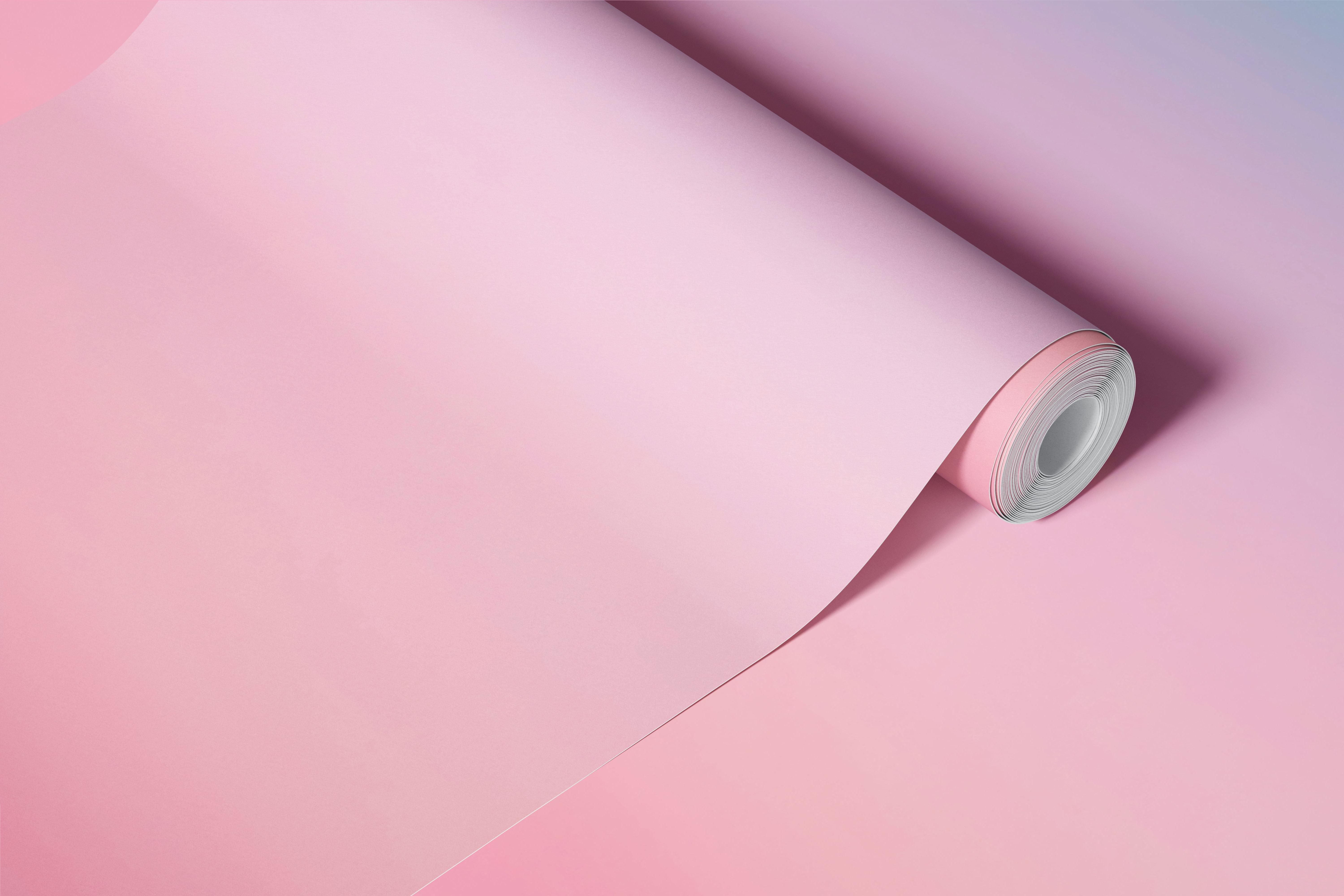 Soft Sunset Glow behang in een kamer