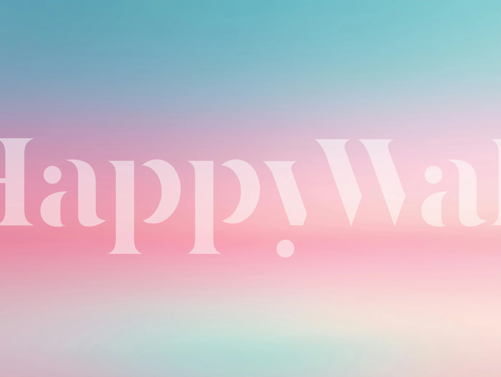 Soft Sunset Glow wallpaper in a room