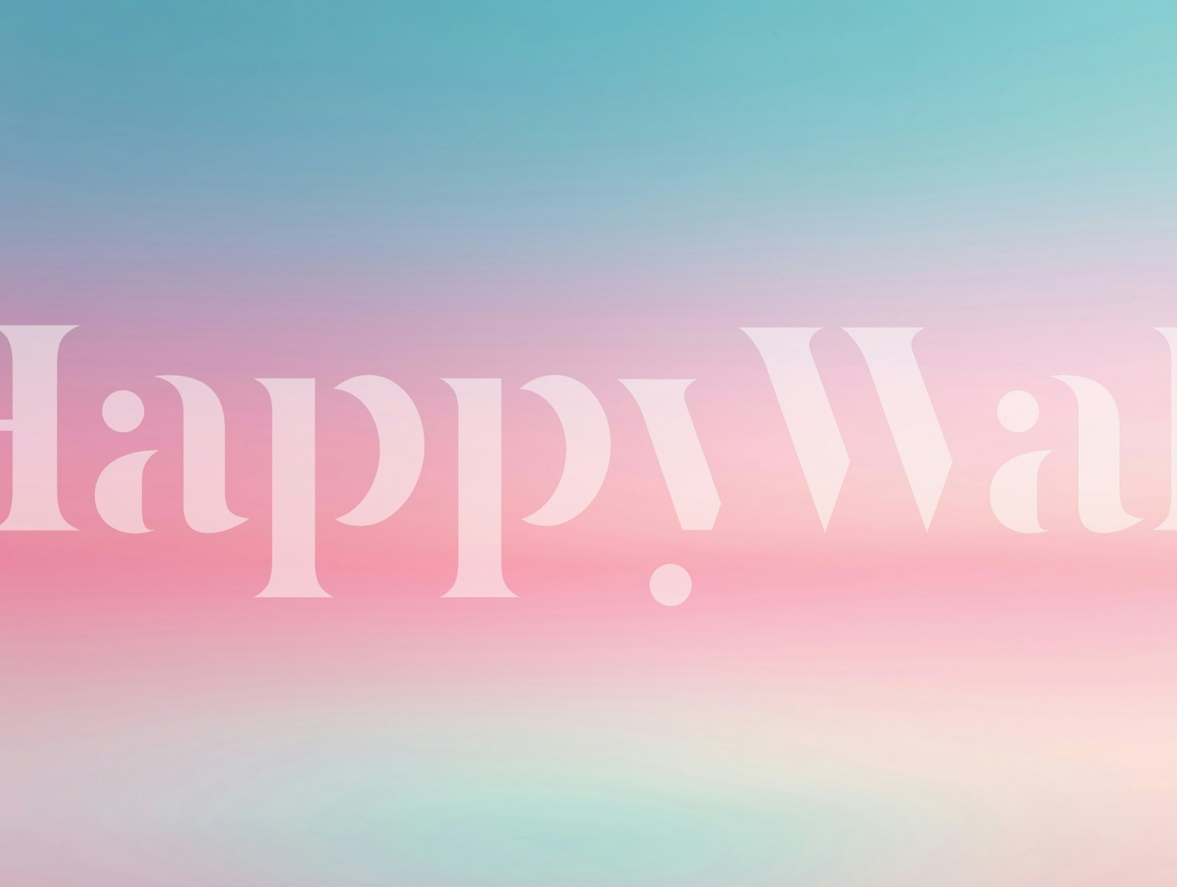 Soft Sunset Glow wallpaper in a room