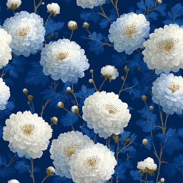 White Petal Symphony