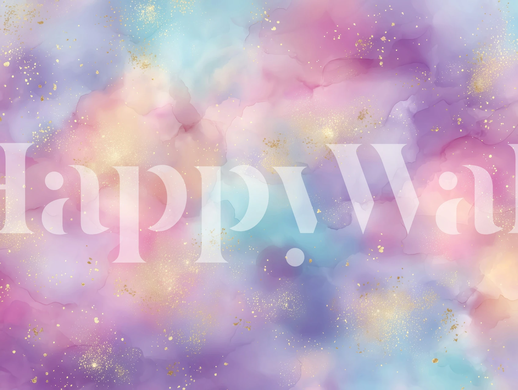 Tapeta Golden Dust Fantasy v místnosti