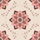 Blossoming waterlily tiles