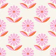 Midcentury Aster Flowers