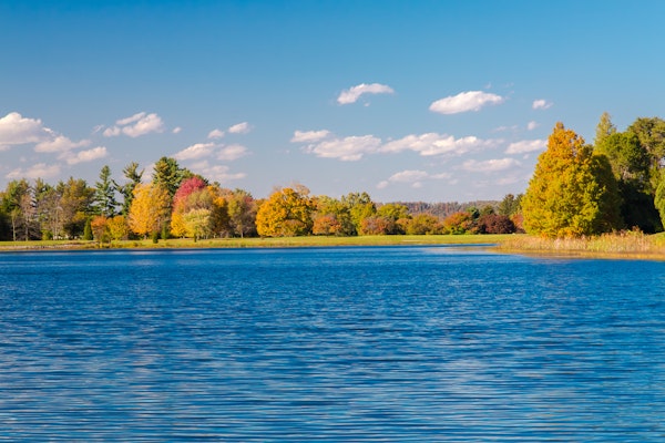 Autumn Lake Serenity