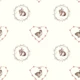 Cute Bunny and Ducklings Woodland Friends