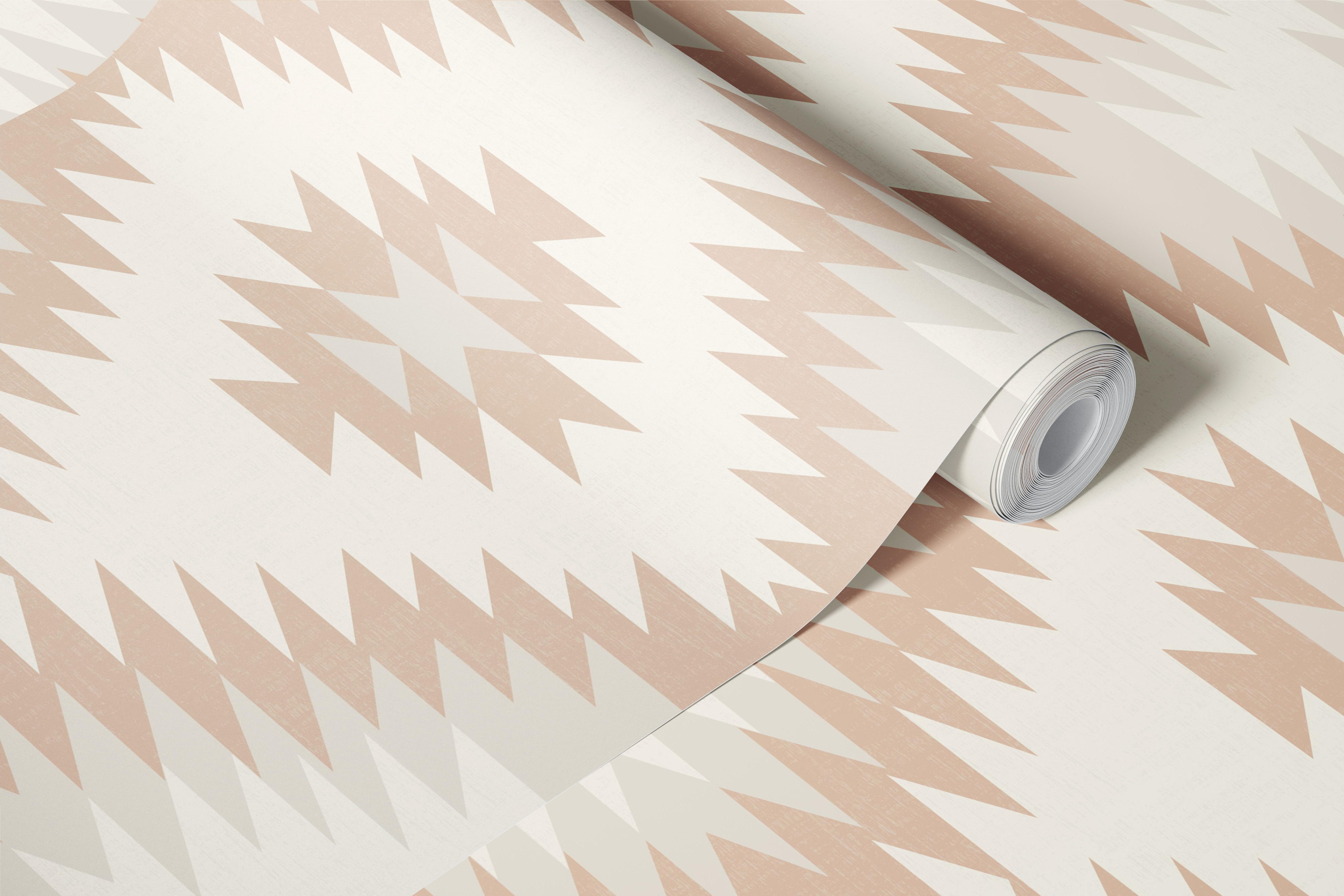 Papier peint Southwestern Earth Hues dans une pièce