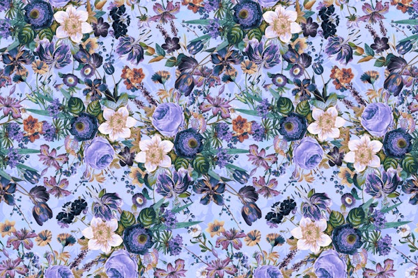 Spring Summer Floral Garden