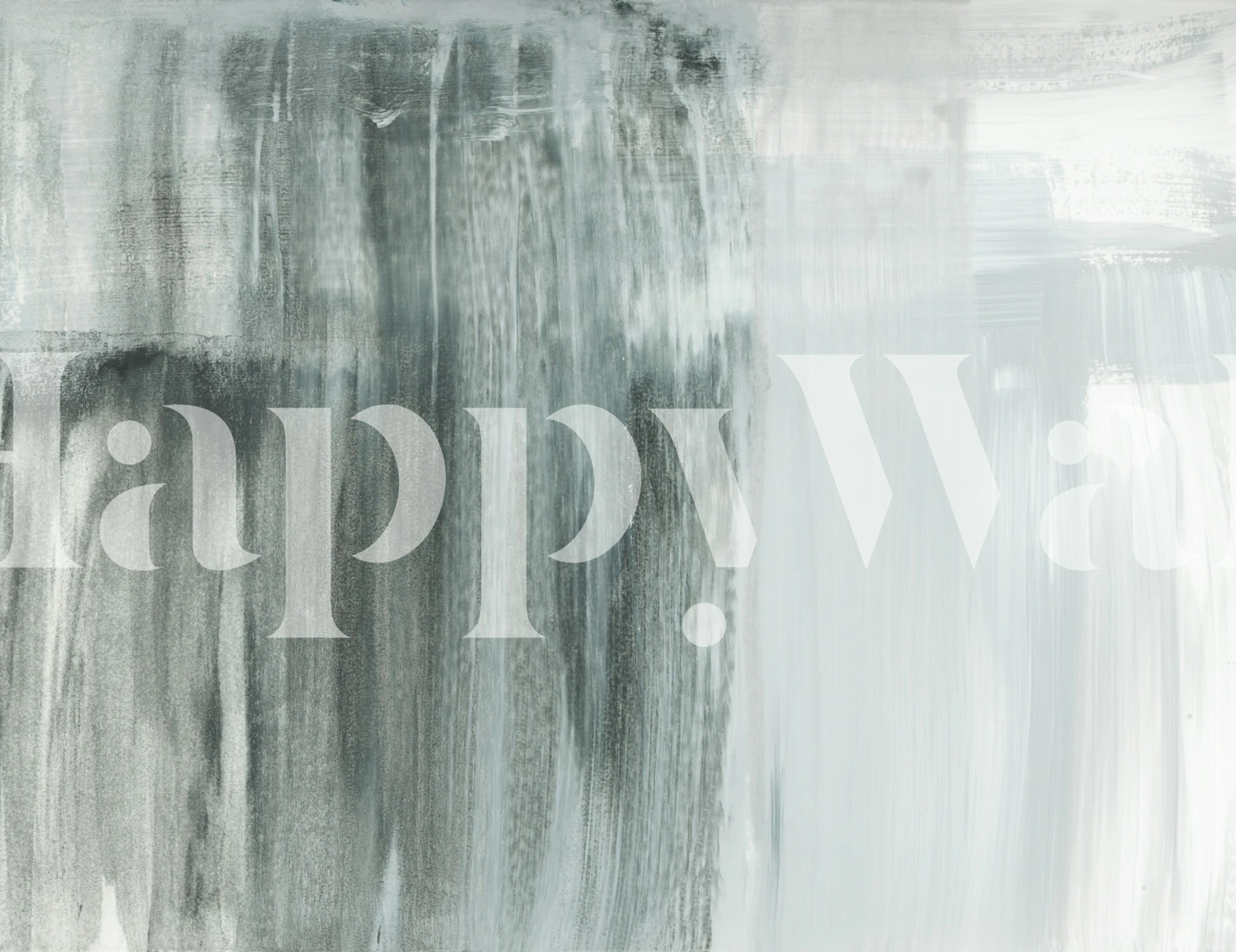 Subtle color wash grey green tapeta w pokoju